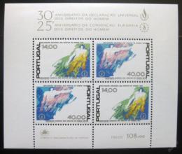 Poštovní známka Portugalsko 1978 Lidská práva Mi# Block 24
