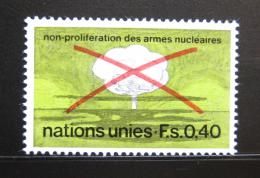 Poštovní známka OSN Ženeva 1972 Stop nukleárním zbraním Mi# 23