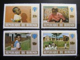 Potovn znmky Burundi 1979 Mezinrodn rok dt Mi# 1497-1500