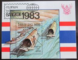 Poštovní známka Laos 1983 Výstava BANGKOK Mi# Block 98