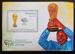Poštovní známka Tanzánie 2006 MS ve fotbale Mi# Block 588