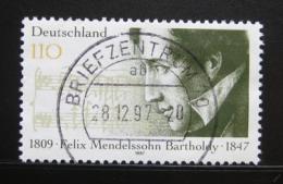Poštovní známka Nìmecko 1997 F Mendelssohn-Bartholdy Mi# 1953