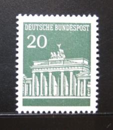 Poštovní známka Nìmecko 1967 Brandenburská brána Mi# 507