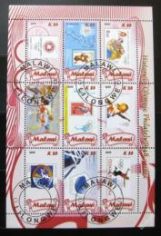 Poštovní známky Malawi 2012 Historie olympijské filatelie