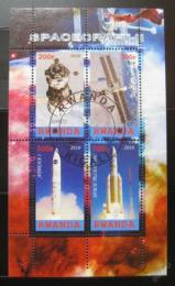 Poštovní známky Rwanda 2010 Kosmické lodì II