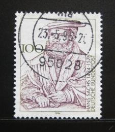 Poštovní známka Nìmecko 1994 Hans Sachs, básník Mi# 1763