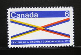 Poštovní známka Kanada 1970 Manitoba Mi# 449