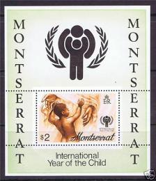 Poštovní známka Montserrat 1979 Mezinárodní rok dìtí Mi# Block 20
