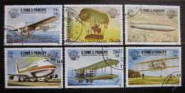 Poštovní známky Svatý Tomáš 1983 Letectví Mi# 830-35 Kat 16€
