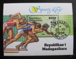 Potovn znmka Madagaskar 1994 Sport Mi# Block 262