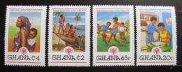 Poštovní známky Ghana 1980 Mezinárodní rok dìtí Mi# 805-08