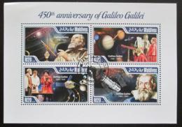 Potovn znmky Maledivy 2014 Galileo Galilei Mi# 5355-58