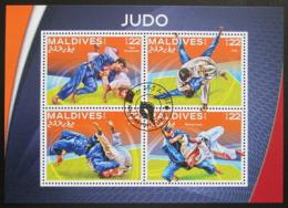 Poštovní známky Maledivy 2016 Judo Mi# 6399-6402