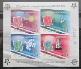 Poštovní známka Montenegro 2006 Evropa CEPT Mi# Bl 2 B Kat 80€