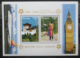 Poštovní známky Bhútán 2006 Evropa CEPT Mi# Block 477