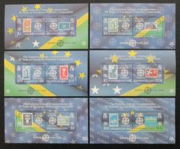Poštovní známky Šalamounovy ostrovy 2005 Evropa Mi# Block 84-89