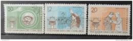 Poštovní známky Vietnam 1962 Gherman Titov Mi# 217-19