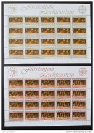 Poštovní známky Lichtenštejnsko 1985 Evropa CEPT Mi# 866-67 120€