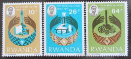 Poštovní známky Rwanda 1977 Konference OCAM Mi# 860-62