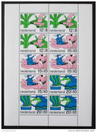Poštovní známky Nizozemí 1968 Pohádkové postavy Mi# Block 7