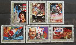 Poštovní známky Komory 1976 Americká revoluce Mi# 305-10