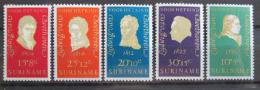 Poštovní známky Surinam 1970 Ludwig van Beethoven Mi# 588-92