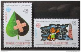 Poštovní známky Turecko 1986 Evropa CEPT Mi# 2738-39 Kat 18€
