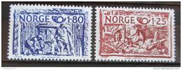 Poštovní známky Norsko 1980 Severská spolupráce Mi# 821-22