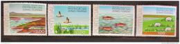 Poštovní známky Portugalsko 1976 Ochrana mokøad Mi# 1335-38 Kat 10€