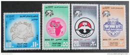 Poštovní známky Egypt 1974 Den pošty Mi# 1151-54