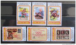 Poštovní známky Nikaragua 1980 LOH Moskva Mi# 2085-90a 35€