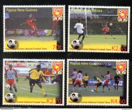 Poštovní známky Papua Nová Guinea 2004 Národní team Mi# 1084-87