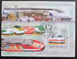 Poštovní známka Guinea-Bissau 2006 Rychlovlaky Mi# 3385