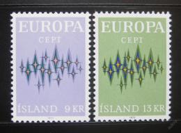 Poštovní známky Island 1972 Evropa CEPT Mi# 461-62