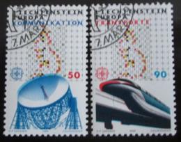 Poštovní známky Lichtenštejnsko 1988 Evropa CEPT Mi# 937-38