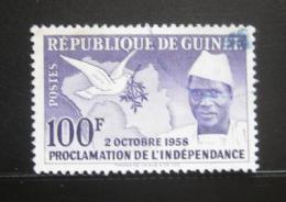 Potovn znmka Guinea 1959 Nezvislost Mi# 7 - zvtit obrzek
