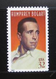 Poštovní známka USA 1997 Humprey Bogart, herec Mi# 2872