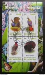 Poštovní známky Burundi 2011 Ptáci
