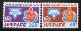 Poštovní známky Surinam 1992 YWCA Mi# 1413-14