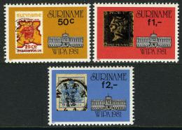 Poštovní známky Surinam 1981 Výstava WIPA Mi# 945-47