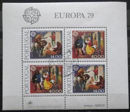 Poštovní známky Portugalsko 1979 Evropa CEPT Mi# Block 27 Kat 8€
