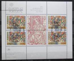 Poštovní známky Portugalsko 1982 Evropa CEPT Mi# Block 35