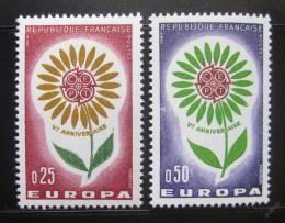 Poštovní známky Francie 1964 Evropa CEPT Mi# 1490-91
