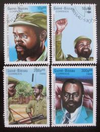 Potovn znmky Guinea-Bissau 1988 Samora Machel Mi# 951-54 - zvtit obrzek