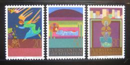 Poštovní známky Lichtenštejnsko 1980 Vánoce Mi# 761-63