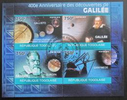 Potovn znmky Togo 2010 Galileo Galilei Mi# 3489-92 Kat 12