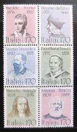 Poštovní známky Itálie 1978 Slavní Italové Mi# 1613-18