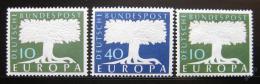 Poštovní známky Nìmecko 1957-58 Evropa Mi# 268-69,294 Kat 15€