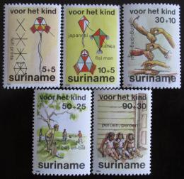 Poštovní známky Surinam 1984 Dìtské hry Mi# 1108-12
