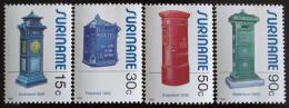 Poštovní známky Surinam 1985 Poštovní schránky Mi# 1150-53
